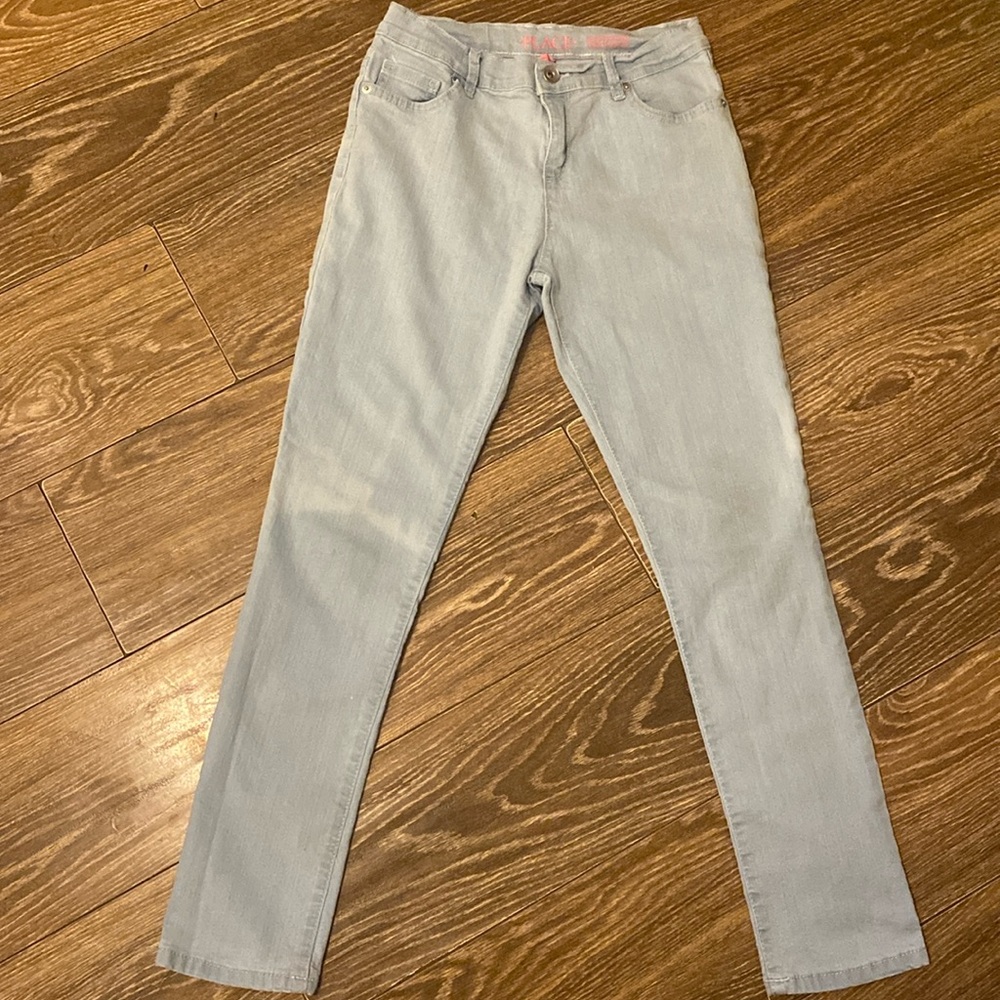 Girl The Children’s Place Blue Washed Super Skinny Jeans Size 12